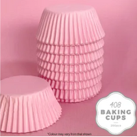 Pastel Pink Patty Pans #408 High Tea Size -200 Pack