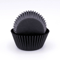 Black Patty Pans #550 Medium Size - Bulk 500 Pack