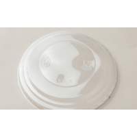 LIDS PP Plastic Round Lid for Bamboo Bowl  - 50/Sleeve