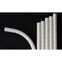 White Flexi Paper Straws 197 mm - 50/pack