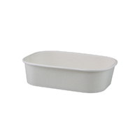 White Rectangular Paper Container - 500ml -50p/sl (6)