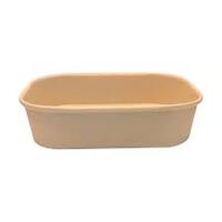 Kraft Rectangle Paper Container - 650ml -50p/sl (6)