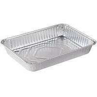  Rectangular Foil Container with lids -488 DEEP 3200ML  10/Pack