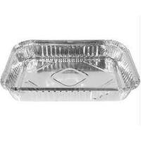 Rectangular Foil Container with lids -488 Shallow 2500ml - 10/Pack