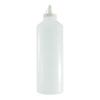 Clear Squeeze Bottle - 1lt 