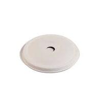 Bagasse Lid-90mm Flat Cup Lid /Natural -50 per sleeve (20 per carton)