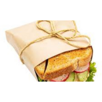 Brown Scan Grease Proof Paper - Cut into 1/8th - 400 sheets/Pack