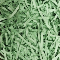 Shredded paper 100g [colour: PASTEL GREEN]