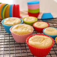 Silicone Baking Cups - 12/Pack