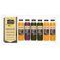 Simple Superfood Juices Prebiotics plus 12 x 330ml Glass bottles