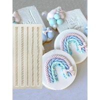 Boho Rope Silicone Mould 5 Rows