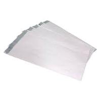 Small Foil Lined Paper Bags White-215x180+60 mm - (250 PACK) 