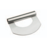 Stainless Steel Semicircular Scraper 15cm 