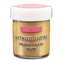 Metallic Pure Gold Lustre Dust 4g
