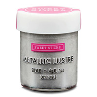 Silver Metallic Lustre Dust 4g