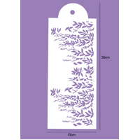  Cake stencil Garden Theme