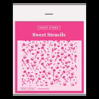 Petal Pattern Stencil