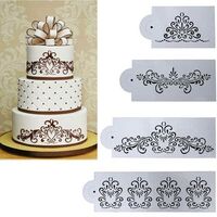 Royal Scroll Stencil Set - 4 Pieces *Limited Edition*