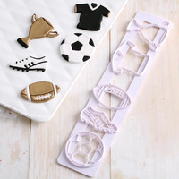 Sports Fondant Cutter Set *Discontinued Line*