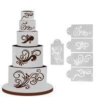 Swirl Lace Stencil Set - 5 Pieces