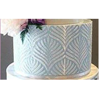 Leaf Cake Stencil #1 