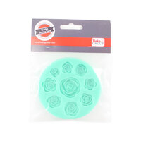 Silicone Rose Mould - 9 cavity 
