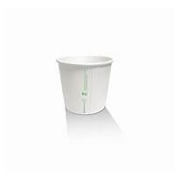 Single wall white 4oz coffee cup - 50 sl (4tpsw)