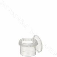 Clear Locksafe Cup &  Lid 120ml - sleeve of 25