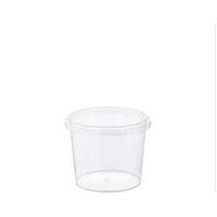 Clear Locksafe Cup - with clear lid - 280ml - 20 p/pack