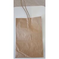 Kraft Single Handle X-small Gift Bag- 25psc pk (32) 110*115cm