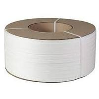 Premium White Strapping - 12mm x 3000mt - 0.6mm ( ORDER IN )