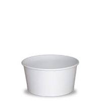 5 oz Plain White Ice-cream paper cups- Sleeve of 50