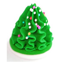 Edible 3D Christmas Tree Toppers 16 Pieces
