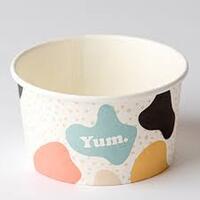 8oz Printed Ice-cream paper cups- Sleeve of 50