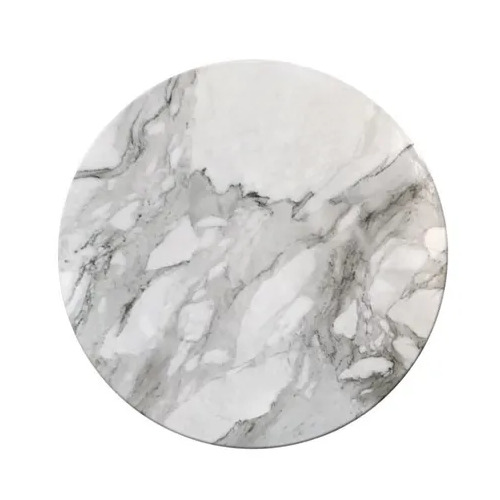 10" Marble MDF Cake Board Round 6mm - each