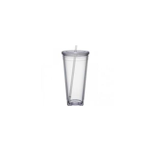 32oz Clear Reusable Keep cup with lid - Each