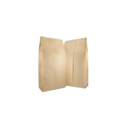 3kg - Side Gusset Bag - With Valve - Natural Kraft - 25psc