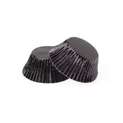 Foil Patty Pan #550 Black - 50 pack