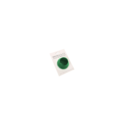 Green Foil Patty Pans  #550 Medium Size- 50 pack