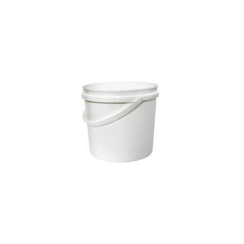 5Lt Pail Bucket - White -Food Grade