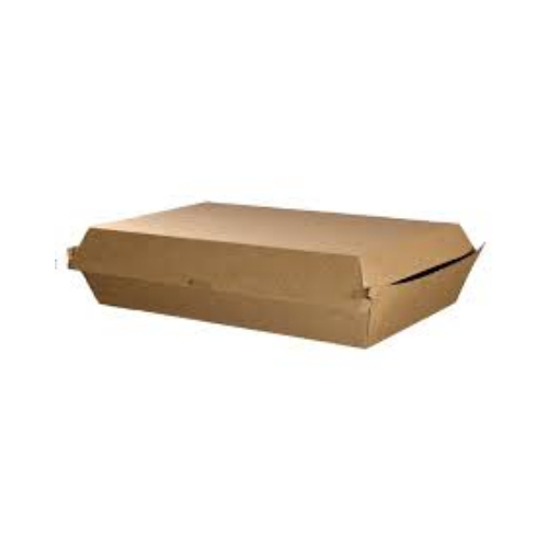 Family Box Kraft Brown-50/Sleeve (2)