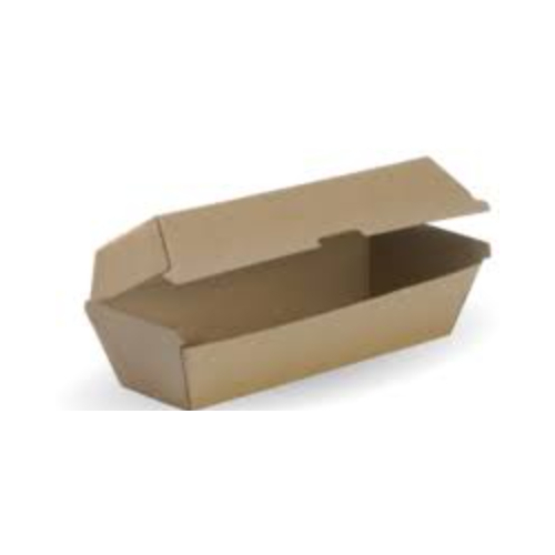 Cardboard Brown - Hotdog box 50/Sleeve