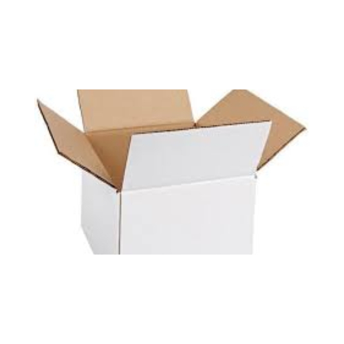 Small Mailing Box Plain White -25/Sleeve 
