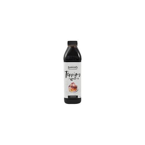 Barkers Chocolate Topping - 1.25kg bottle