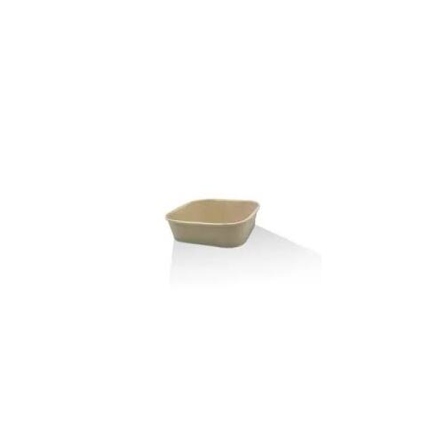 Bamboo Rectangle Paper Container 500ml - 50 per sleeve