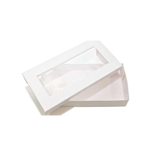 Biscuit Box Double with Lid  22.5 x 11.5 x 4cm - Carton/100