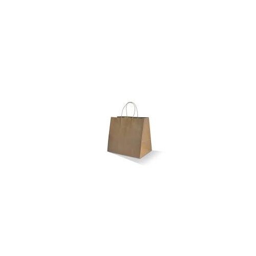 Kraft Paper Bag - Twisted Handles - 305 *305 *180mm- 25 SL (10 sleeves per carton)