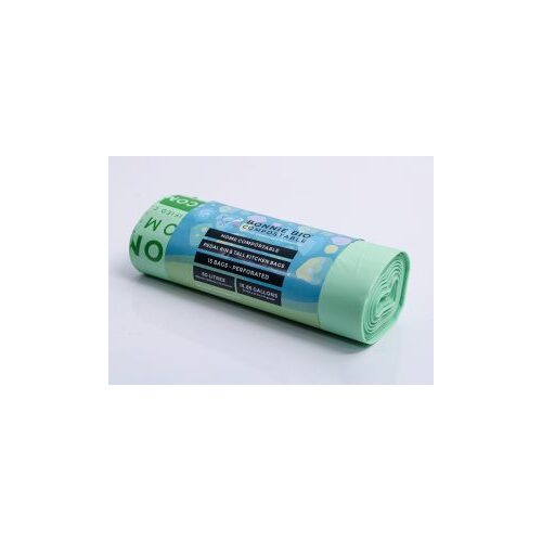 60 Litre Compostable Bin Bags -15 Bags