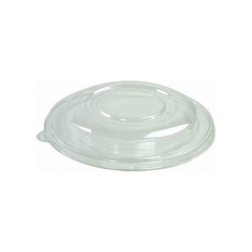 Dome PET lid to suit paper bowl sleeve of 50. (6)