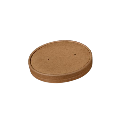 Lid for Bamboo Round Bowl Paperboard - 1300ml 